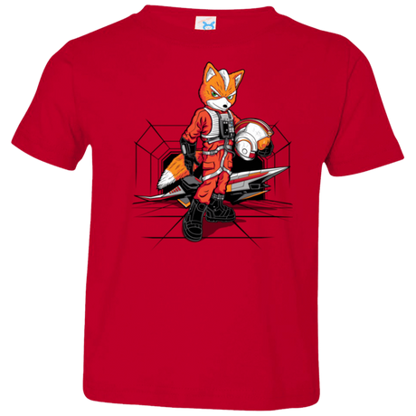 T-Shirts Red / 2T Rebel Fox Toddler Premium T-Shirt