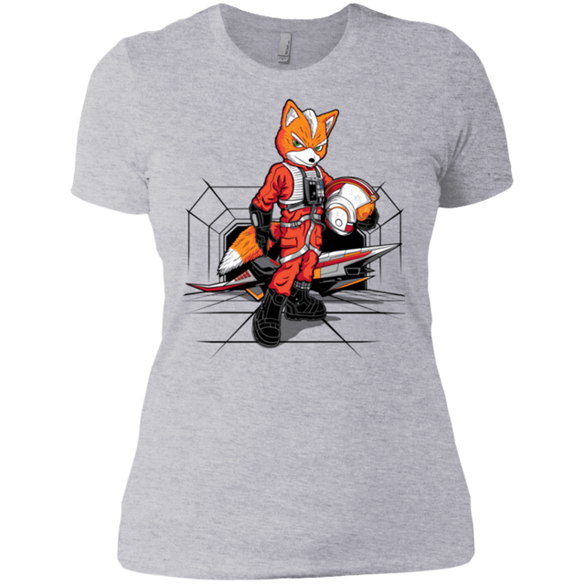 T-Shirts Heather Grey / X-Small Rebel Fox Women's Premium T-Shirt