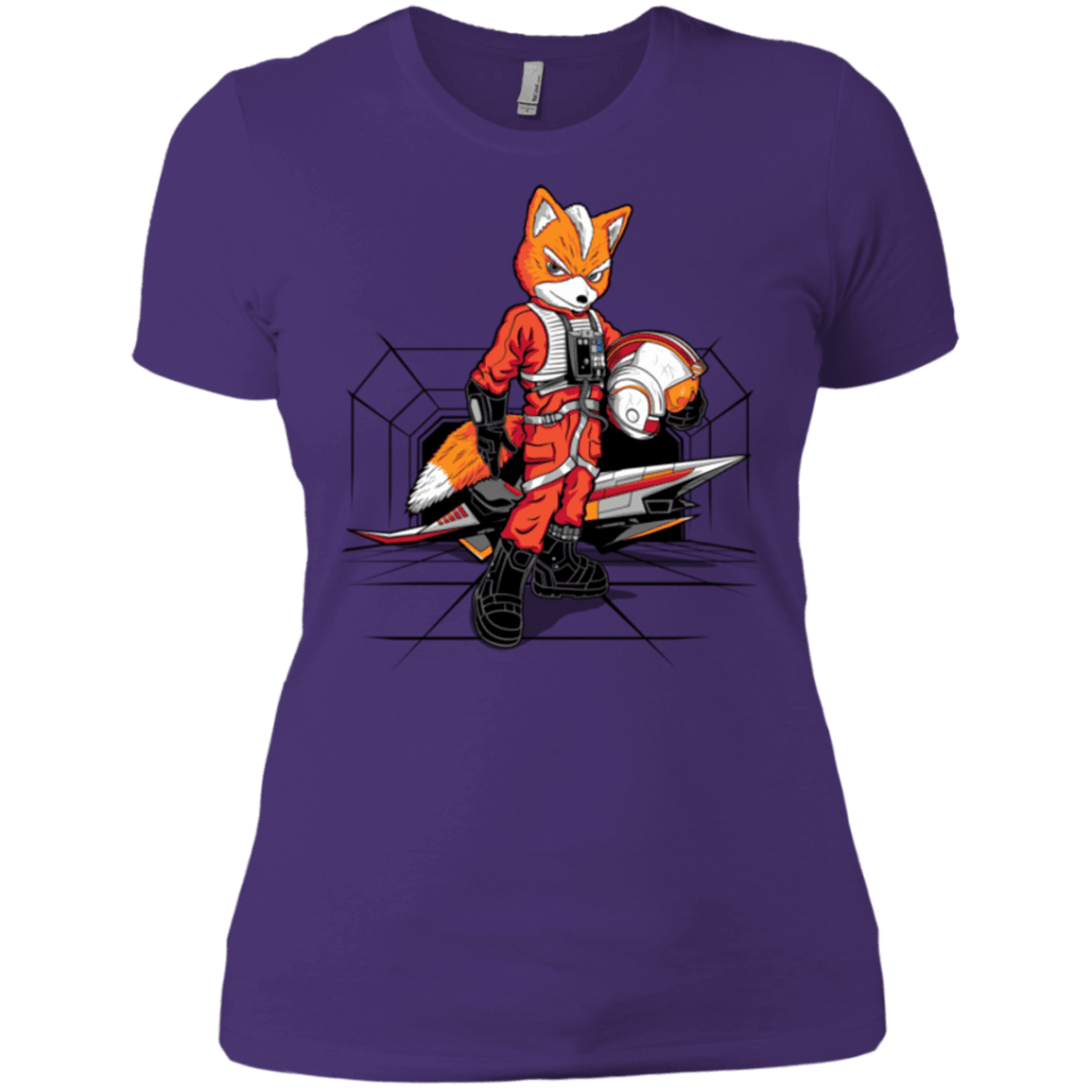 T-Shirts Purple / X-Small Rebel Fox Women's Premium T-Shirt