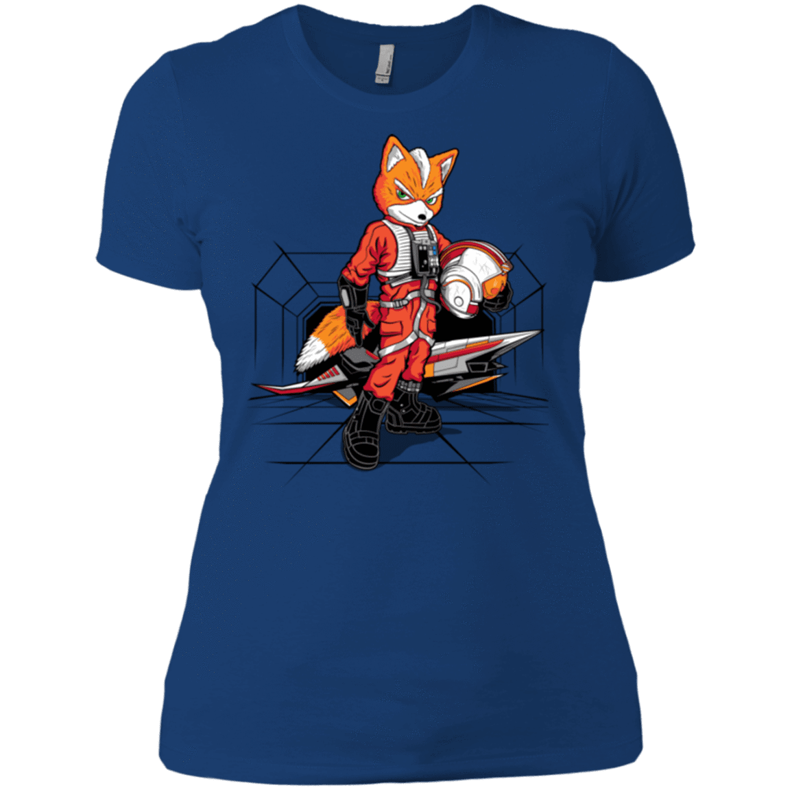 T-Shirts Royal / X-Small Rebel Fox Women's Premium T-Shirt