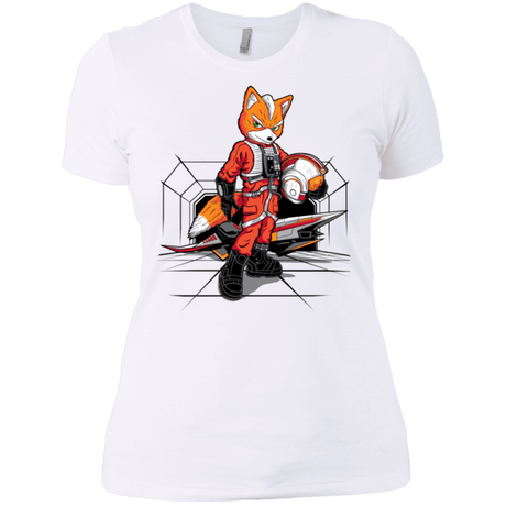 T-Shirts White / X-Small Rebel Fox Women's Premium T-Shirt