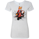T-Shirts Heather White / Small Rebel Fox Women's Triblend T-Shirt