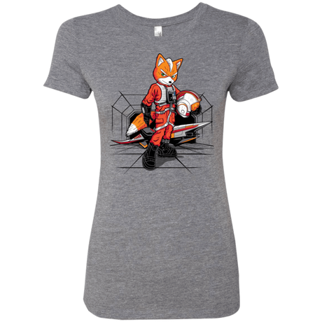T-Shirts Premium Heather / Small Rebel Fox Women's Triblend T-Shirt