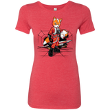 T-Shirts Vintage Red / Small Rebel Fox Women's Triblend T-Shirt