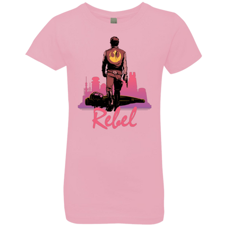 T-Shirts Light Pink / YXS Rebel Girls Premium T-Shirt