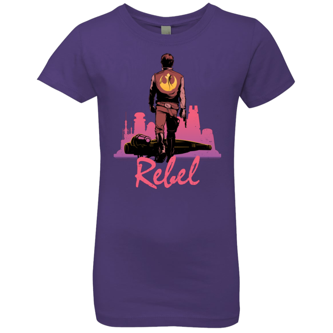 T-Shirts Purple Rush / YXS Rebel Girls Premium T-Shirt