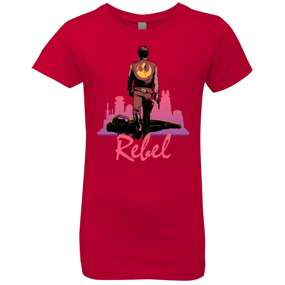 T-Shirts Red / YXS Rebel Girls Premium T-Shirt