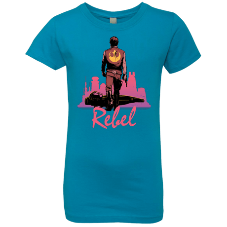 T-Shirts Turquoise / YXS Rebel Girls Premium T-Shirt