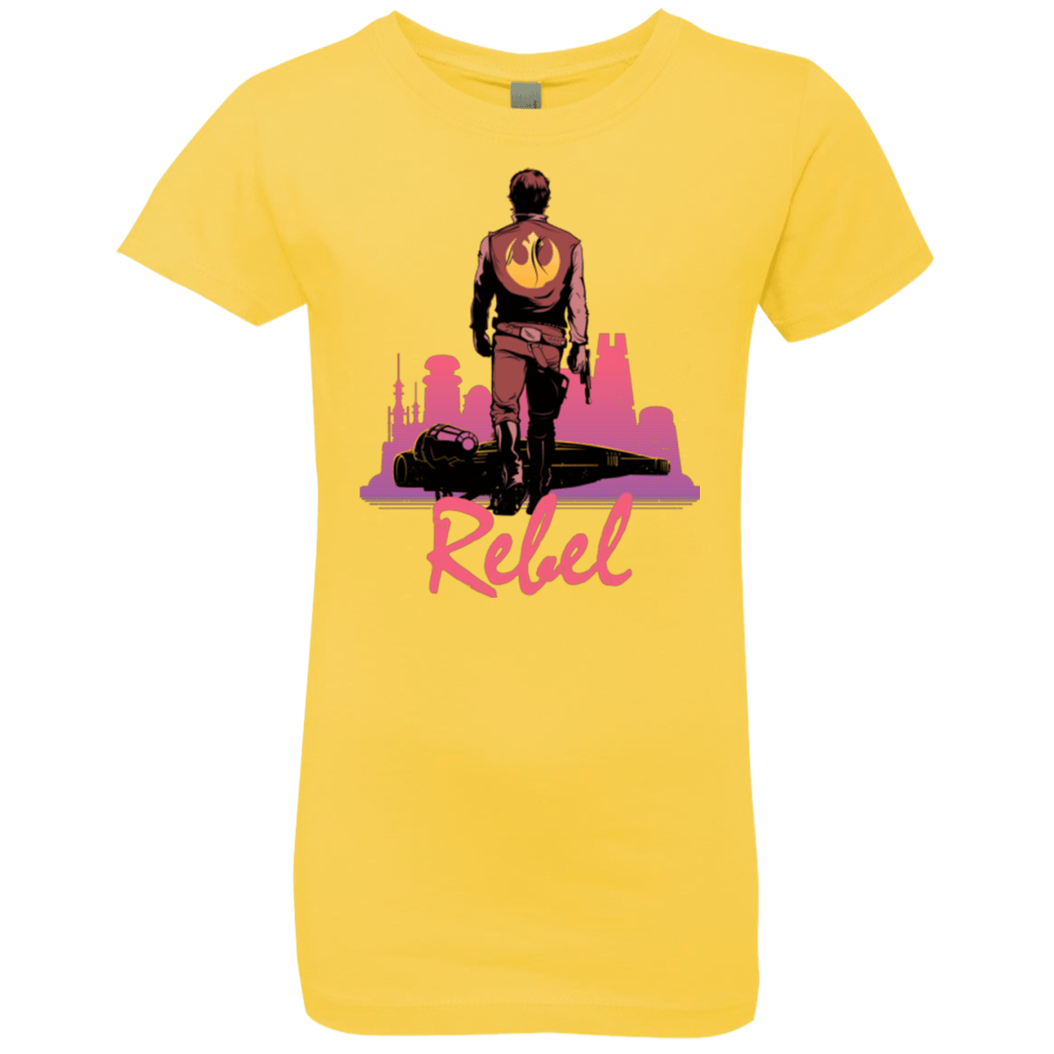 T-Shirts Vibrant Yellow / YXS Rebel Girls Premium T-Shirt