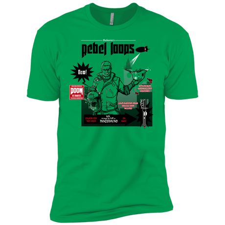 T-Shirts Kelly Green / YXS Rebel Loops Boys Premium T-Shirt