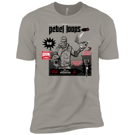 T-Shirts Light Grey / YXS Rebel Loops Boys Premium T-Shirt