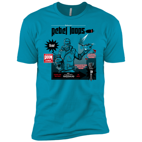 T-Shirts Turquoise / YXS Rebel Loops Boys Premium T-Shirt