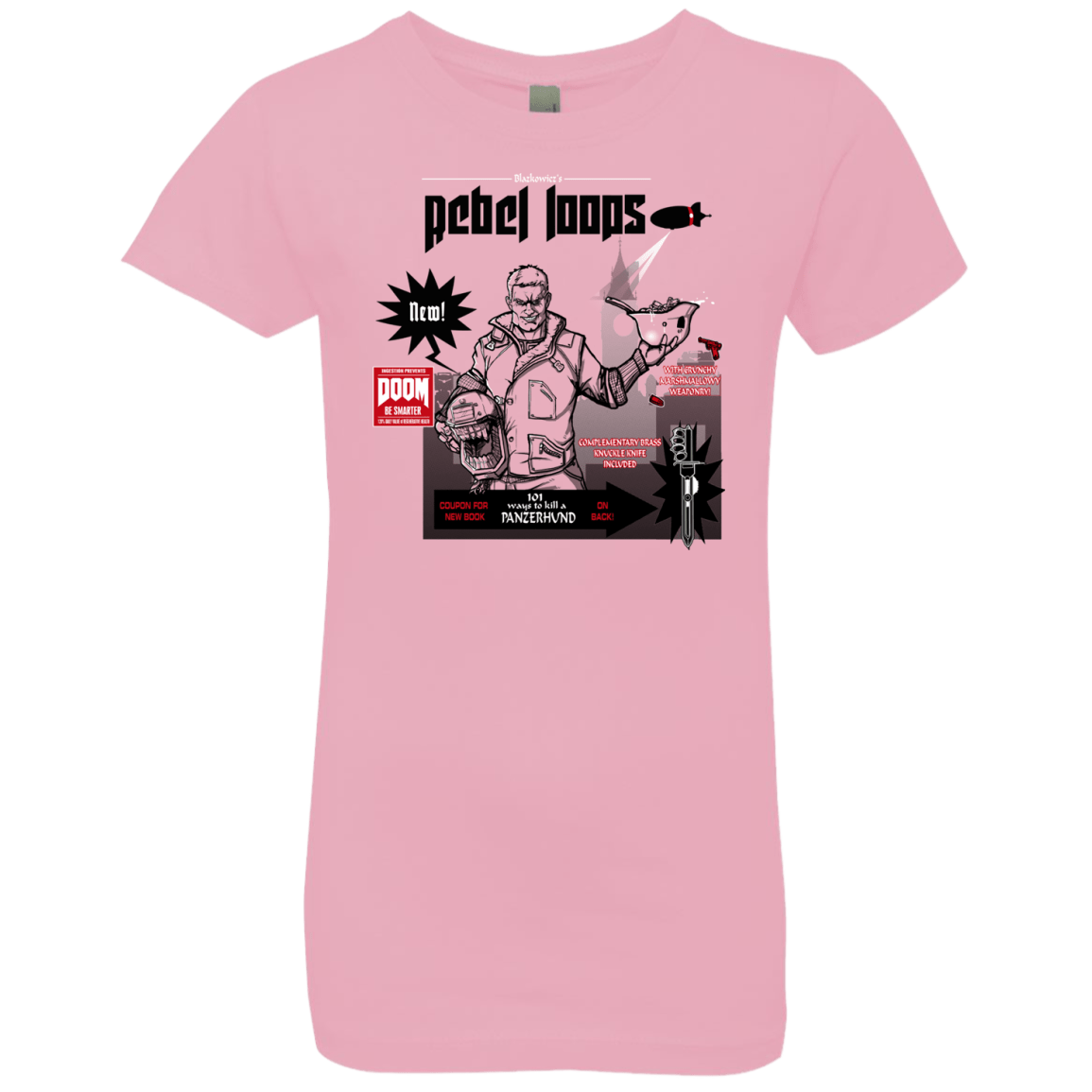 Rebel Loops Girls Premium T-Shirt