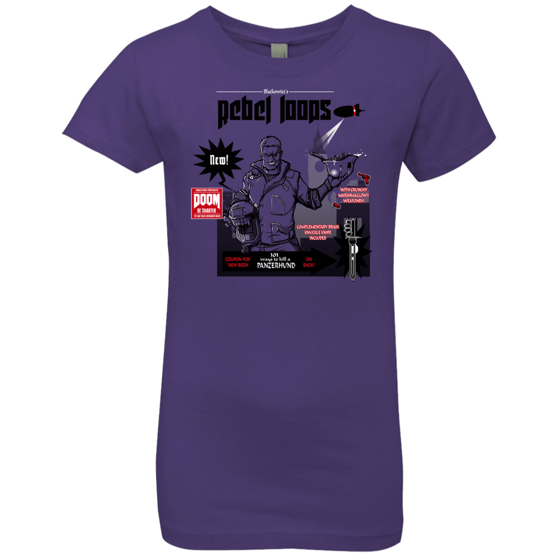 Rebel Loops Girls Premium T-Shirt