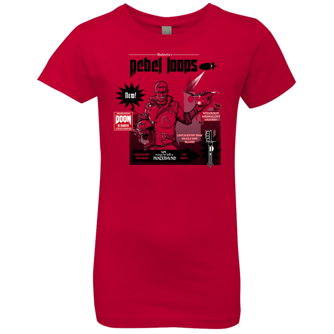 Rebel Loops Girls Premium T-Shirt