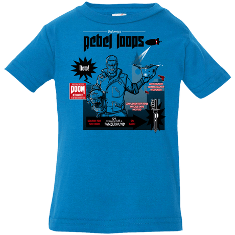 T-Shirts Cobalt / 6 Months Rebel Loops Infant Premium T-Shirt