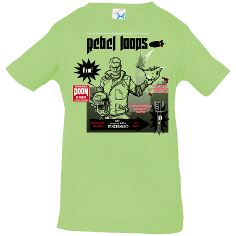 T-Shirts Key Lime / 6 Months Rebel Loops Infant Premium T-Shirt