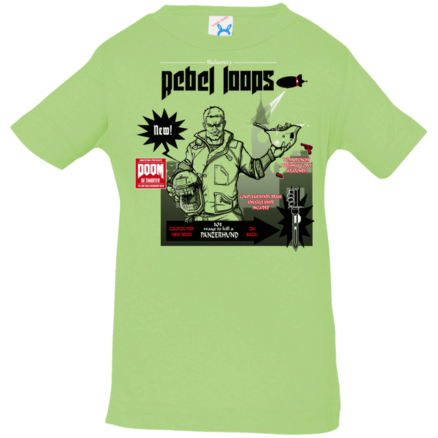 T-Shirts Key Lime / 6 Months Rebel Loops Infant Premium T-Shirt