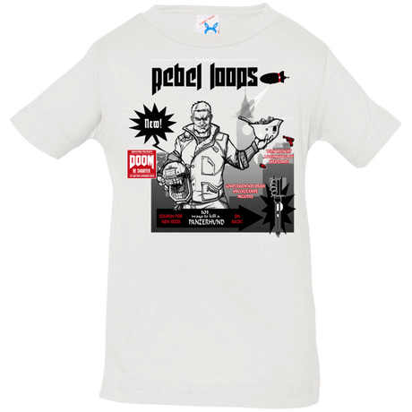 T-Shirts White / 6 Months Rebel Loops Infant Premium T-Shirt