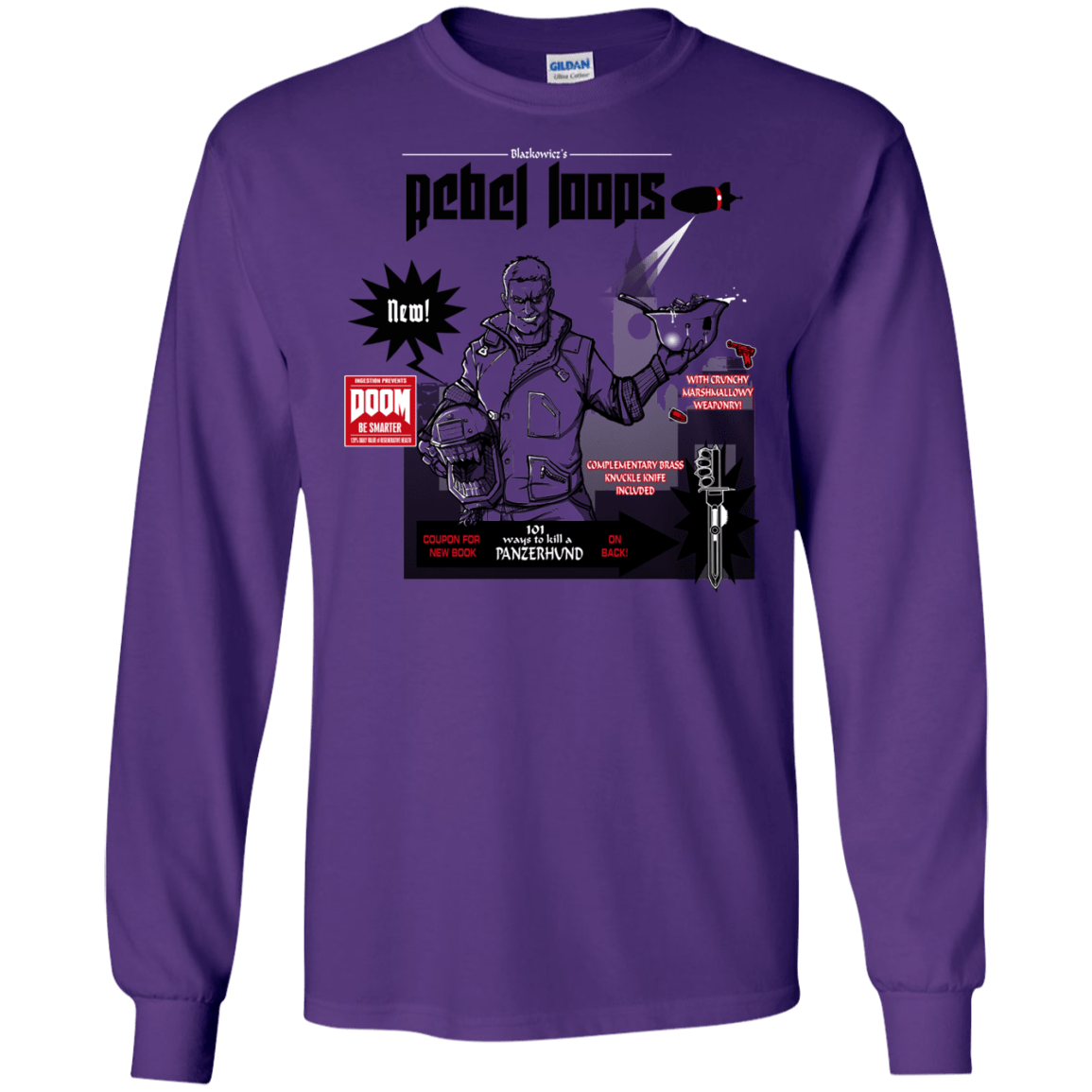 Rebel Loops Men's Long Sleeve T-Shirt