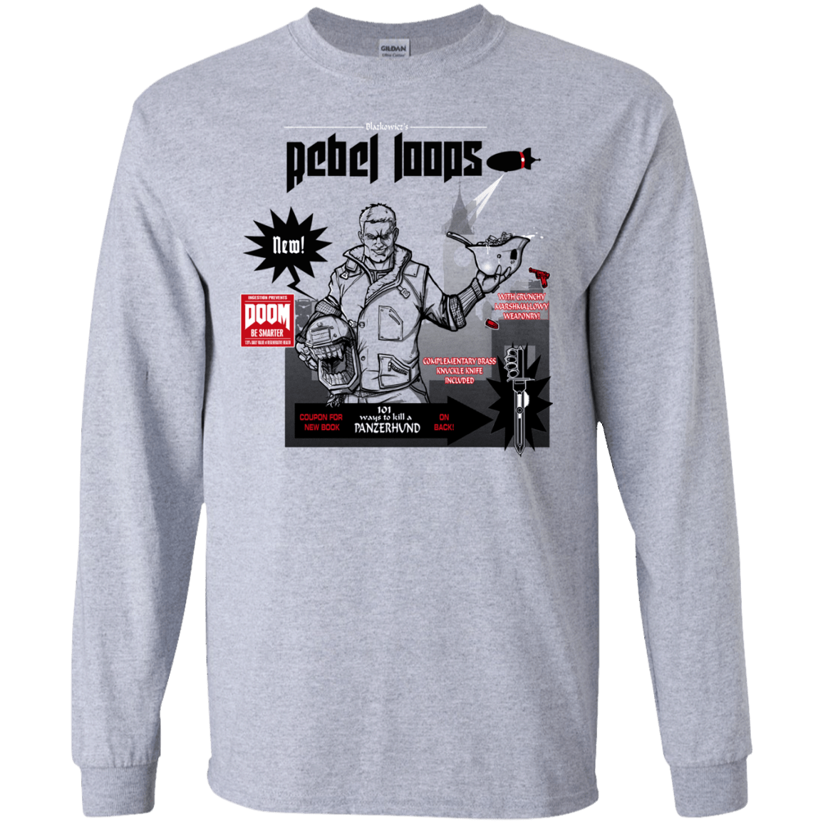 Rebel Loops Men's Long Sleeve T-Shirt