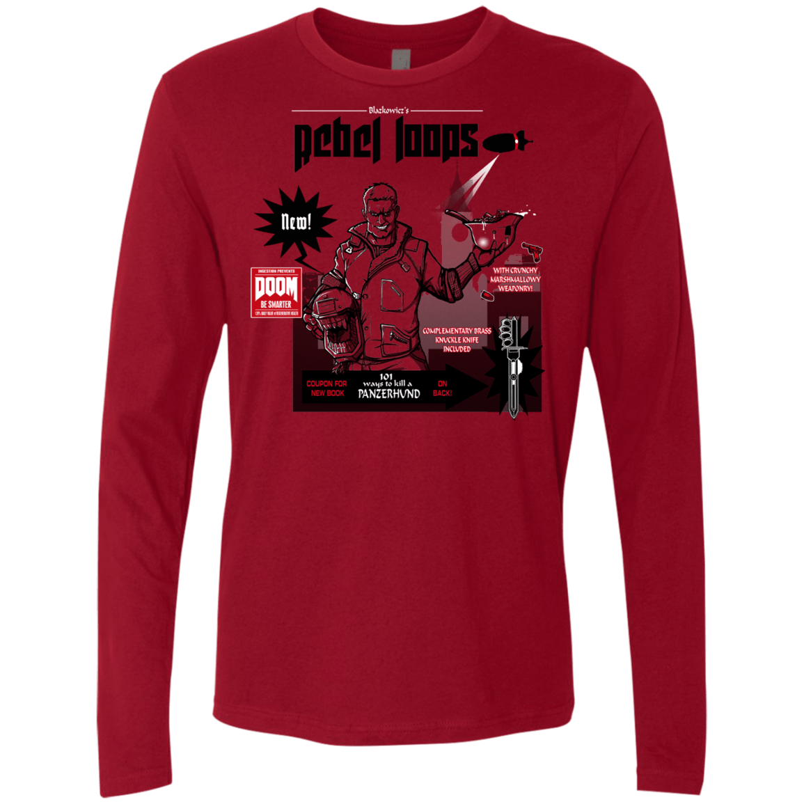 Rebel Loops Men's Premium Long Sleeve