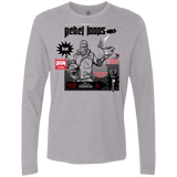T-Shirts Heather Grey / S Rebel Loops Men's Premium Long Sleeve