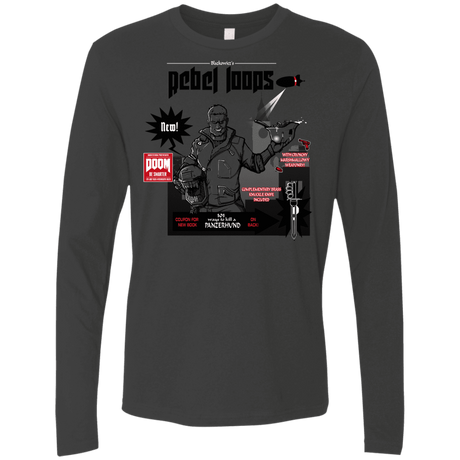 T-Shirts Heavy Metal / S Rebel Loops Men's Premium Long Sleeve