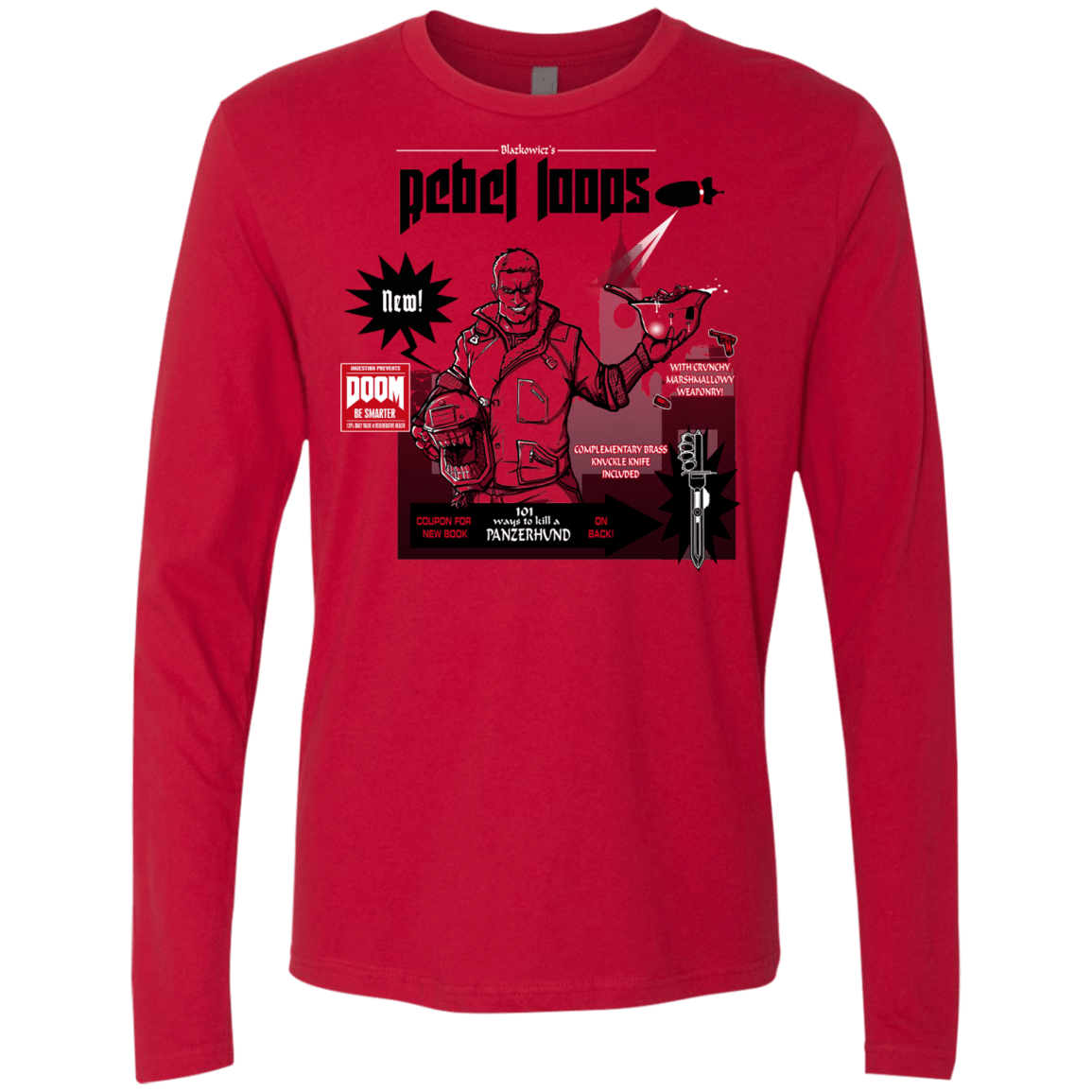 Rebel Loops Men's Premium Long Sleeve