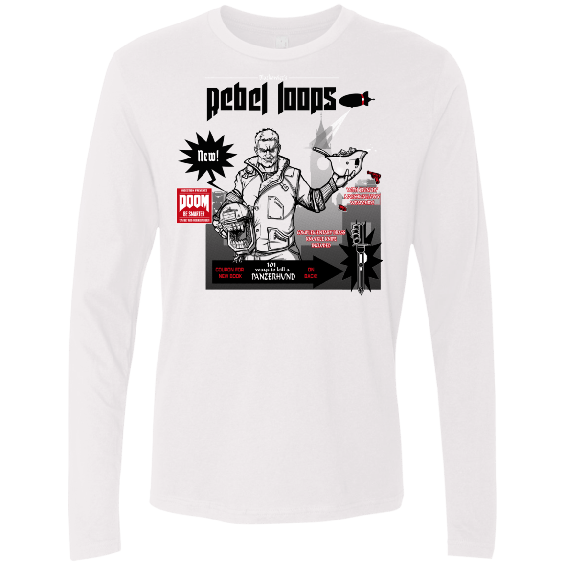 Rebel Loops Men's Premium Long Sleeve