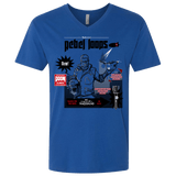 T-Shirts Royal / X-Small Rebel Loops Men's Premium V-Neck