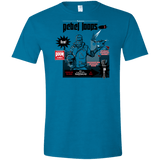 T-Shirts Antique Sapphire / S Rebel Loops Men's Semi-Fitted Softstyle