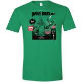 T-Shirts Heather Irish Green / S Rebel Loops Men's Semi-Fitted Softstyle