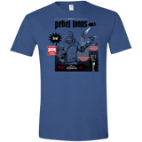 T-Shirts Heather Royal / X-Small Rebel Loops Men's Semi-Fitted Softstyle