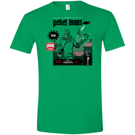 T-Shirts Irish Green / S Rebel Loops Men's Semi-Fitted Softstyle
