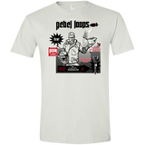 T-Shirts White / X-Small Rebel Loops Men's Semi-Fitted Softstyle