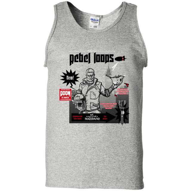 T-Shirts Ash / S Rebel Loops Men's Tank Top