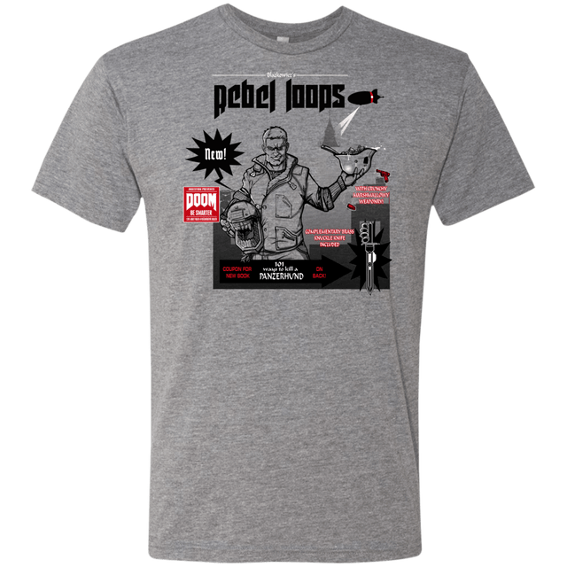 T-Shirts Premium Heather / S Rebel Loops Men's Triblend T-Shirt