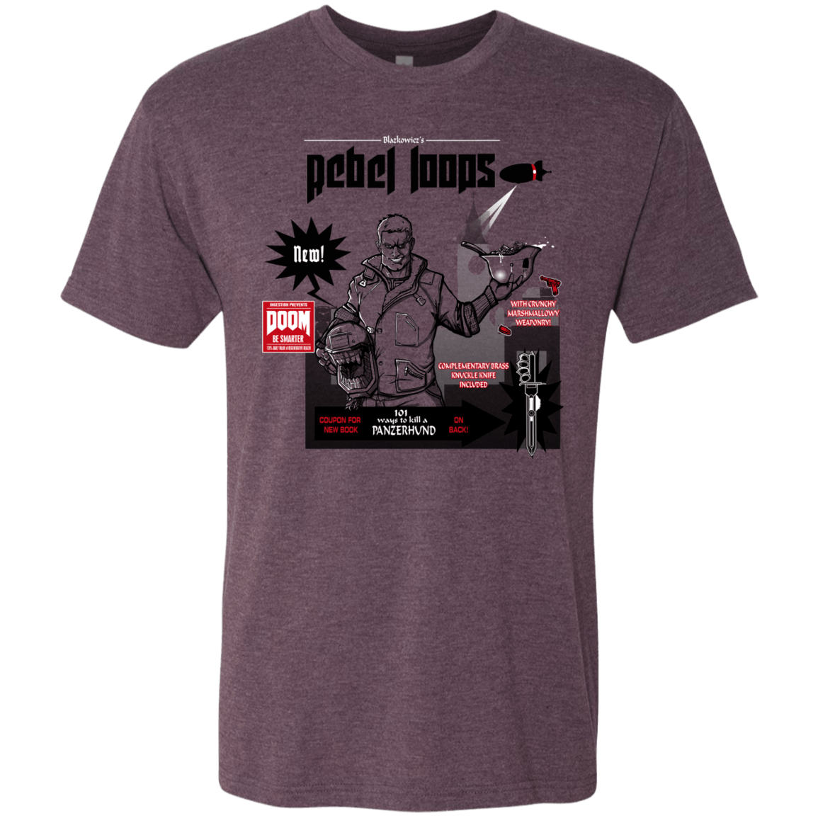 Rebel Loops Men's Triblend T-Shirt