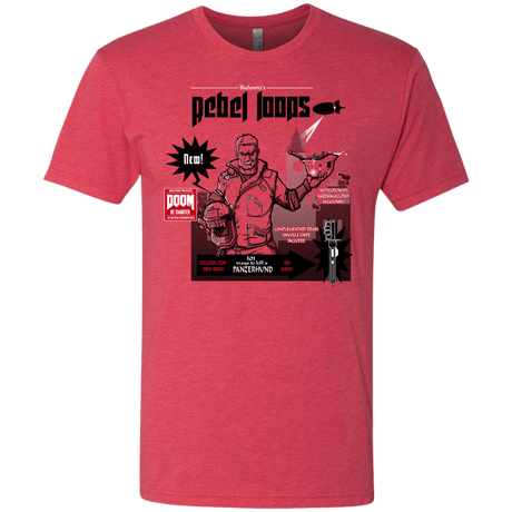 T-Shirts Vintage Red / S Rebel Loops Men's Triblend T-Shirt