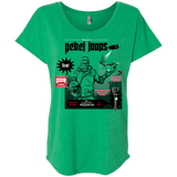 T-Shirts Envy / X-Small Rebel Loops Triblend Dolman Sleeve