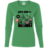 T-Shirts Irish Green / S Rebel Loops Women's Long Sleeve T-Shirt