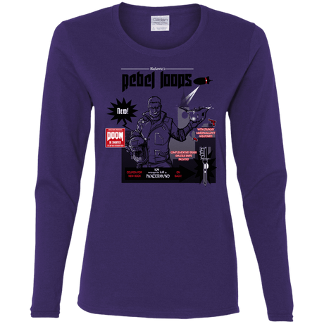 T-Shirts Purple / S Rebel Loops Women's Long Sleeve T-Shirt