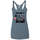 Rebel Loops Women's Triblend Racerback Tank