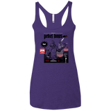 T-Shirts Purple Rush / X-Small Rebel Loops Women's Triblend Racerback Tank