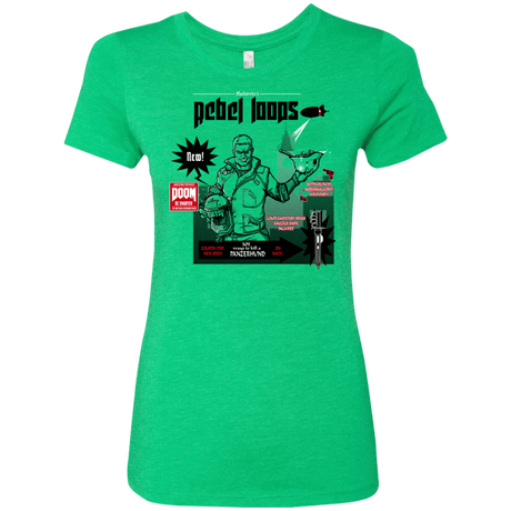 T-Shirts Envy / S Rebel Loops Women's Triblend T-Shirt