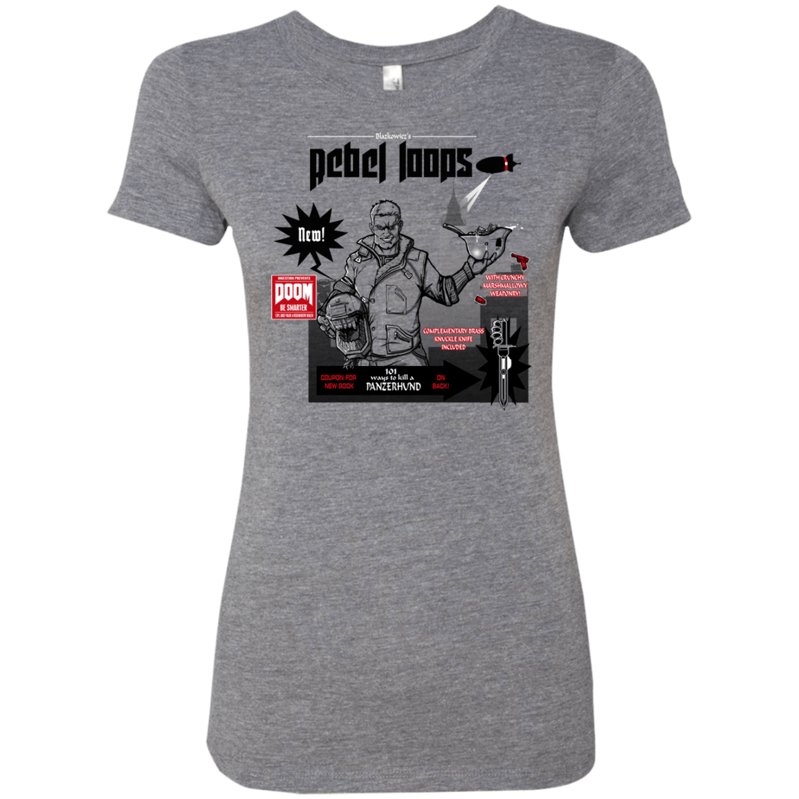 Rebel Loops Women's Triblend T-Shirt