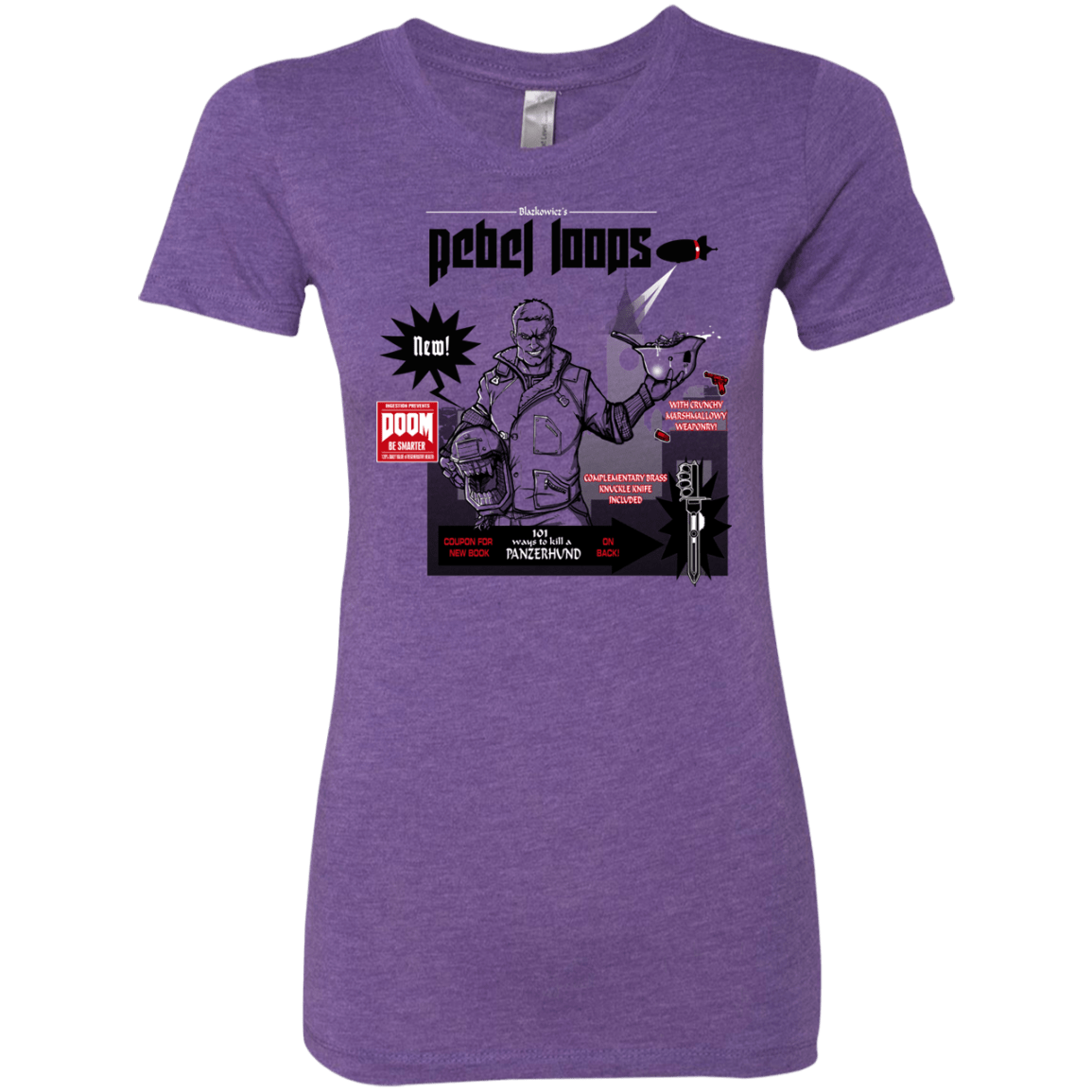 Rebel Loops Women's Triblend T-Shirt