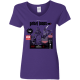 T-Shirts Purple / S Rebel Loops Women's V-Neck T-Shirt