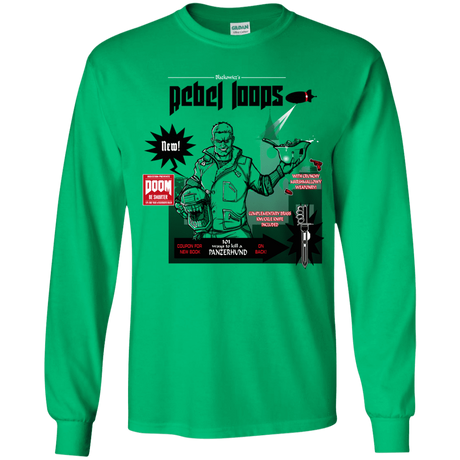 T-Shirts Irish Green / YS Rebel Loops Youth Long Sleeve T-Shirt
